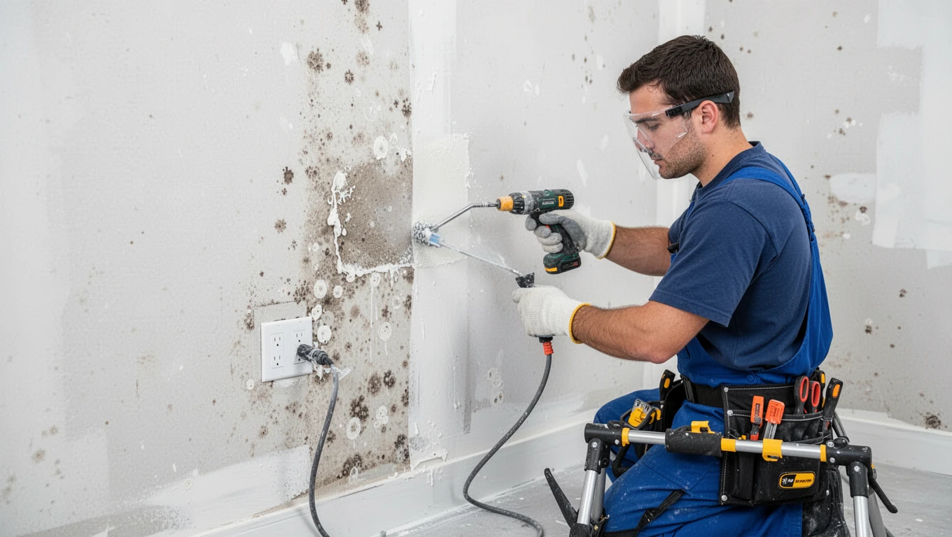 Wall Mold Removal